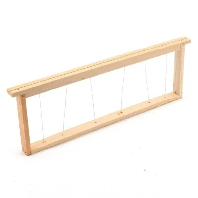 Cadre Dadant droit hausse longueur Langstroth fils verticaux Cadre Dadant droit hausse longueur Langstroth fils verticaux
