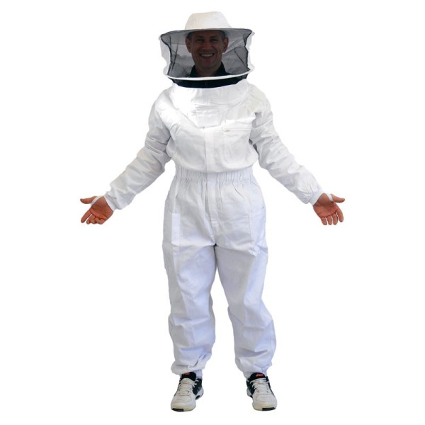Combinaison Intégrale D’apiculture Taille XL - Protection Complète Avec Voile Et Gants, Unisexe