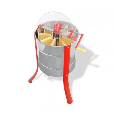 Extracteur radiaire 9 cadres manuel Lega – cage inox