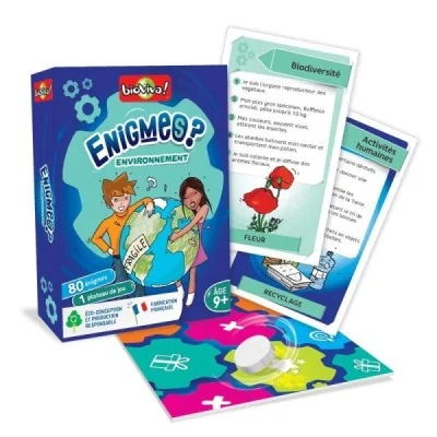 Énigmes Environnement – jeu de société Énigmes Environnement – jeu de société
