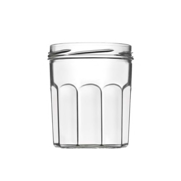 Pot verre à Facettes TO 82 425gr / 324ml