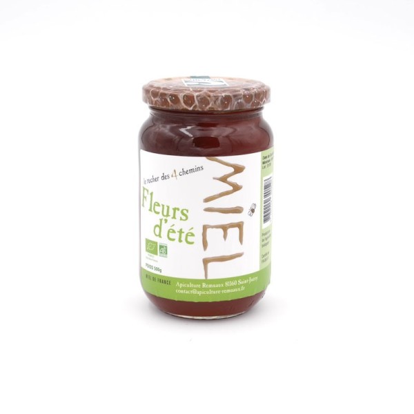 Miel fleurs d’été BIO 500g
