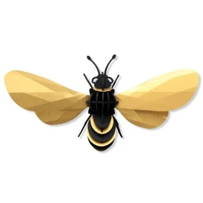 Kit puzzle 3D Abeille – Ailes dorées Kit puzzle 3D Abeille – Ailes dorées