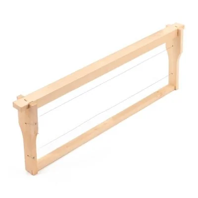 Cadre Dadant Hoffmann hausse fils horizontaux 40mm