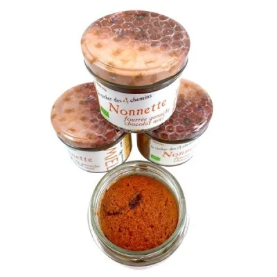 Nonnette fourrée ganache chocolat miel Bio