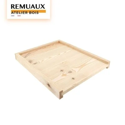 Plateau bois plein 10 cadres Dadant / Langstroth 430×525