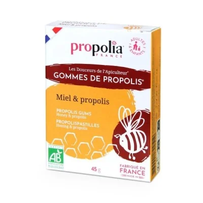 Gommes Propolis Miel BIO