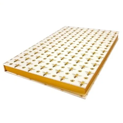 Carnet rigide “Abeilles dorées”