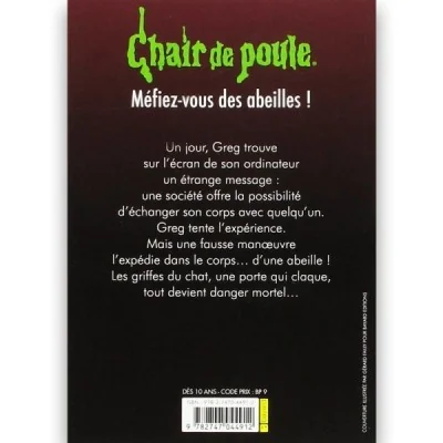 Méfiez-vous des abeilles – Chair de poule tome 5