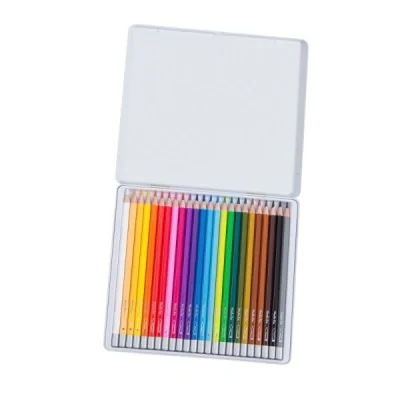 Boîte de 24 crayons aquarellables
