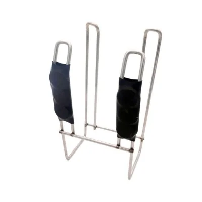 Porte enfumoir inox