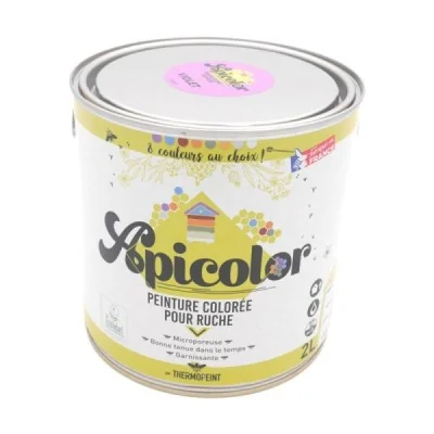 Peinture ruche Apicolor violet 2 litres