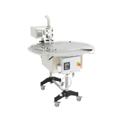 Station de mise en pot Swienty (doseuse 2000+ avec table Ø100cm)