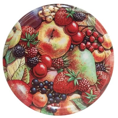 Capsule fruit rouge et pomme