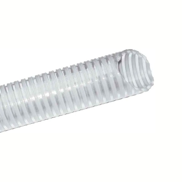 Tuyau transparent Ø40 avec spirale