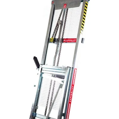Détail de la transmission par chaîne du diable SwientyLift Détail de la transmission par chaîne du diable SwientyLift