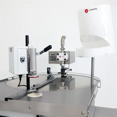 Station de mise en pot Swienty PRO (doseuse 2000+ avec table Ø100cm)