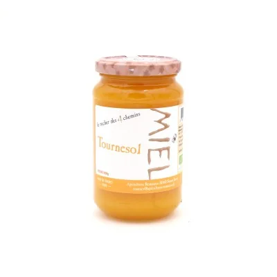 Miel tournesol BIO 500g