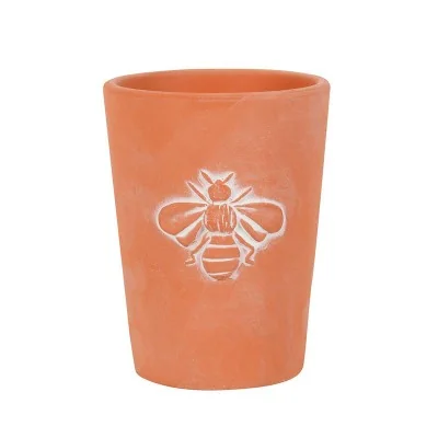 Pot en terre cuite “Abeille seule”
