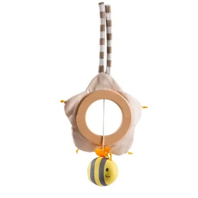 Boîte musicale hochet abeille