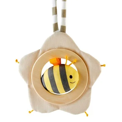 Boîte musicale hochet abeille
