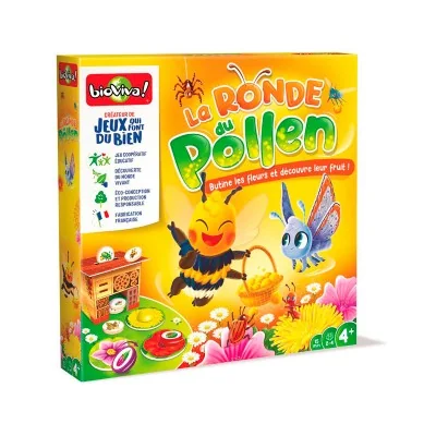 La ronde du pollen – jeu de société La ronde du pollen – jeu de société