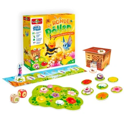 La ronde du pollen – jeu de société La ronde du pollen – jeu de société