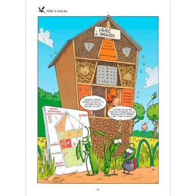 Les insectes en BD – Planche du tome 07 Les insectes en BD – Planche du tome 07