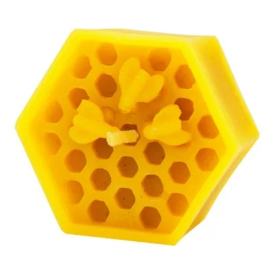 Moule à bougie Cellule avec Abeilles