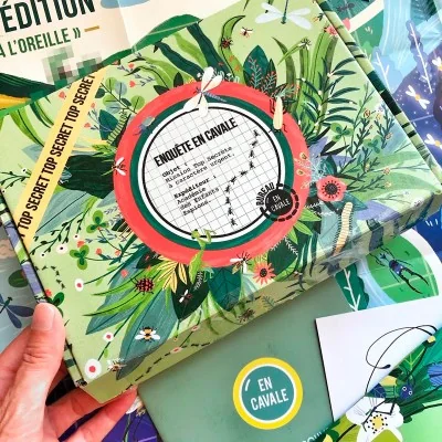 Jeu l'enquête par courrier - Nature et insectes Jeu l'enquête par courrier - Nature et insectes