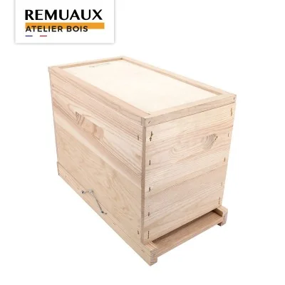 Ruchette Dadant 6 cadres complète fabriqué par l'atelier de menuiserie Apiculture Remuaux Ruchette Dadant 6 cadres complète fabriqué par l'atelier de menuiserie Apiculture Remuaux