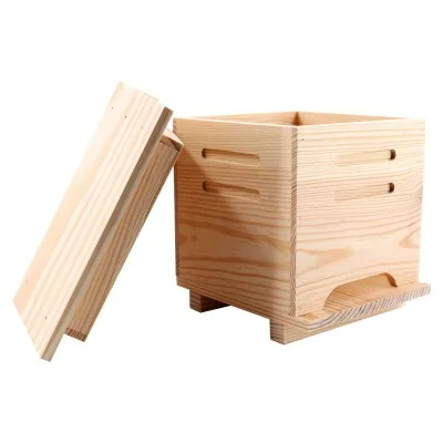 Toit amovible de notre mini ruche déco