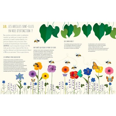 Extrait "Les abeilles sont-elles en voie d'extinction ?" du livre "Le monde des abeilles"