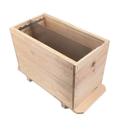 Ruchette d'élevage Langstroth avec sa partition métal