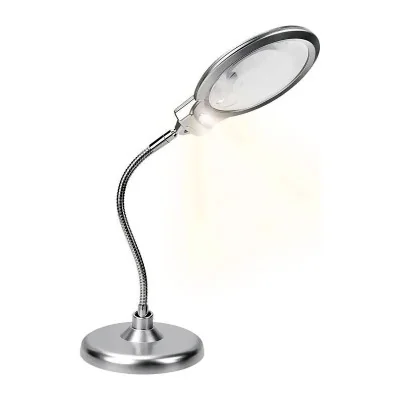 Loupe de table lumineuse à LED Loupe de table lumineuse à LED