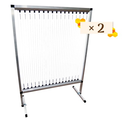Harpe x 2 anti-frelons électrique photovoltaïque 20W