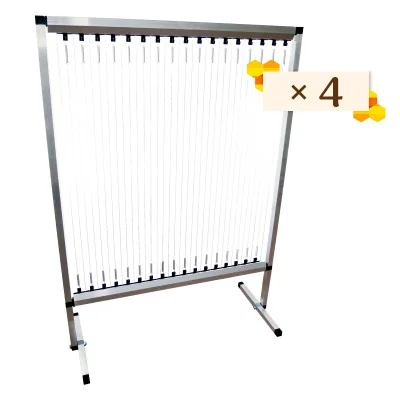 4 harpes anti-frelons électrique photovoltaïque