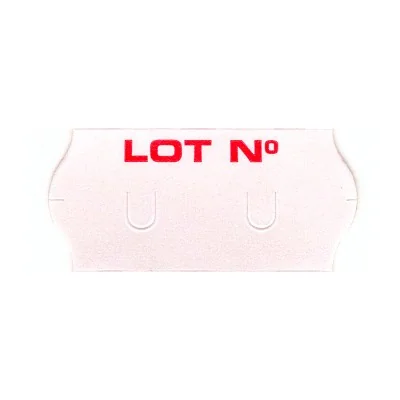 Étiquettes "Lot n°" le rouleau de 1500 Étiquettes "Lot n°" le rouleau de 1500