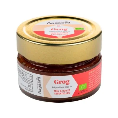 Grog au miel de montagne bio et aux huiles essentielles