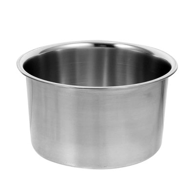 Bain marie inox pour cire d'abeille - bol