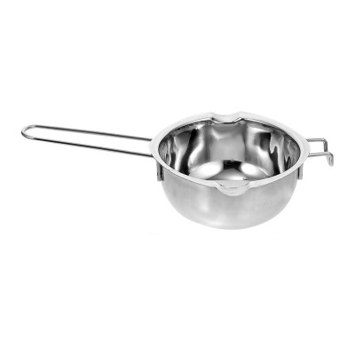 Bain marie inox pour cire d'abeille - casserole