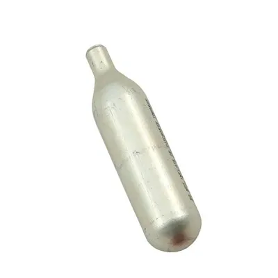 Cartouche CO2 non filetée 16g compatible avec le pistolet rouge du testeur varroa Swienty.