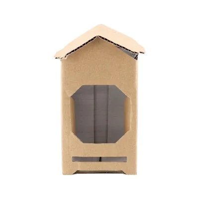 Coffret en carton brun "Miniruche" pour 1 pot 500g