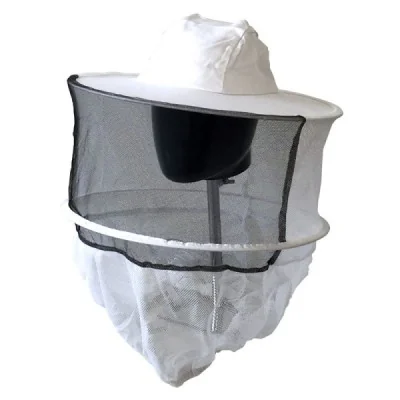 Chapeau avec voile rabattable