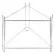 Support inox pour maturateur 200 kg