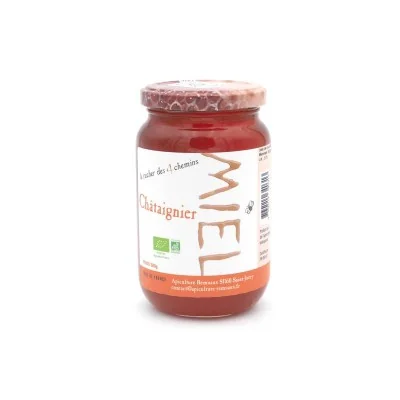 Miel châtaignier BIO 500g