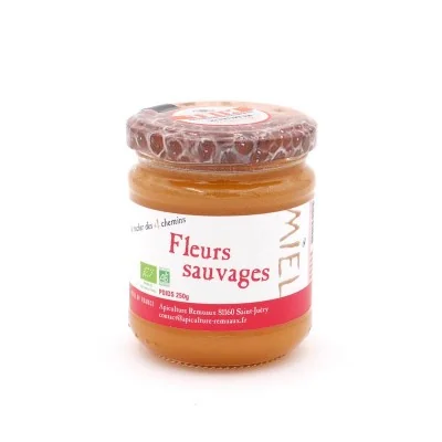 Miel fleurs sauvages BIO 250g