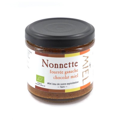 Nonnette fourrée ganache chocolat miel Bio