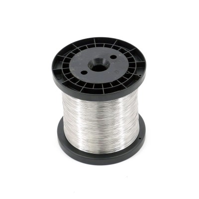 Bobine de 1 kg de fil inox diamètre 0,40 mm