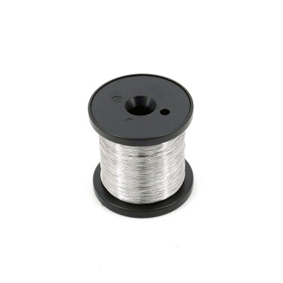 Bobine de 500g de fil inox diamètre 0,40 mm